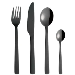 Raw bestekset 48 delig, Zwart