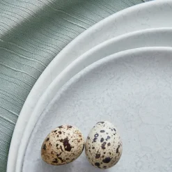 Raw bord Ø28 cm., Arctic white