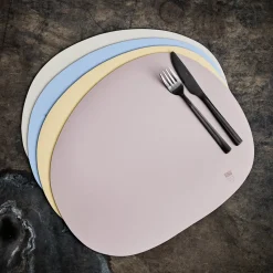 Raw creative placemat siliconen 41x33,5 cm, Spring sand