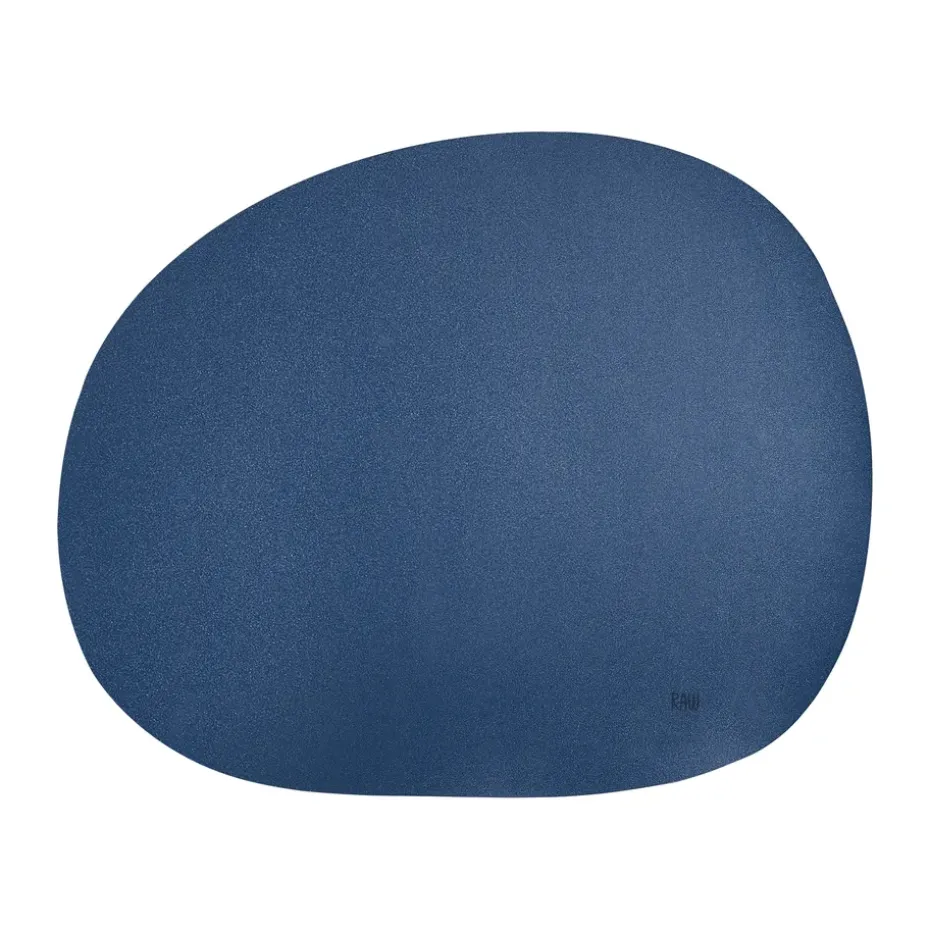Raw creative placemat siliconen 41x33,5 cm, Donkerblauw