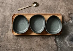 Raw dessertlepel 4-pack, Roestvrij staal