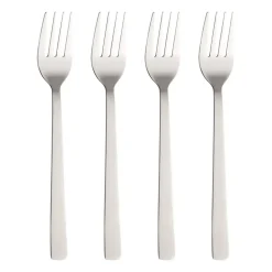 Raw dinervork 4-pack, Roestvrij staal