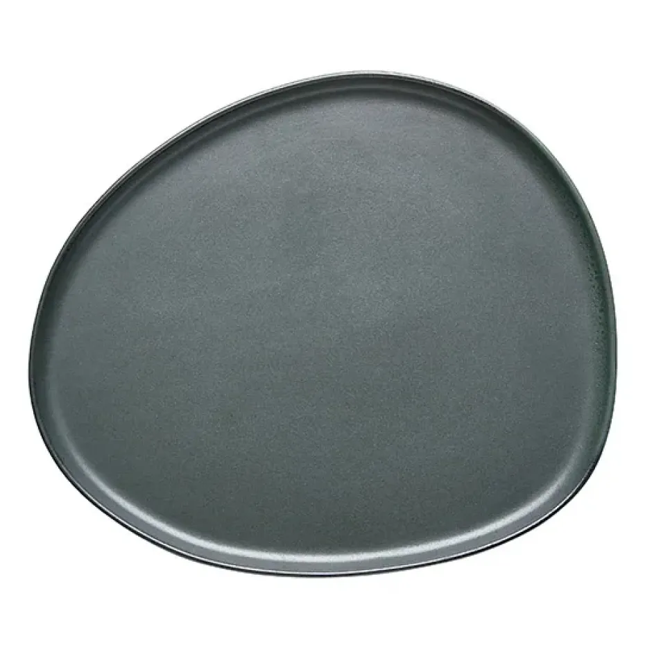 Raw Organic bord 29x25 cm, Northern Green