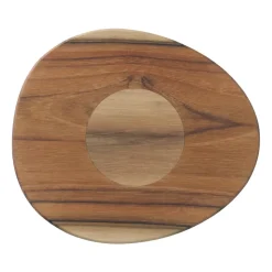 Raw pannenonderzetter magnetisch 15x17,5 cm, Teak