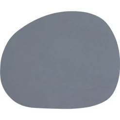 Raw placemat leer, Grey buffalo (grijs)