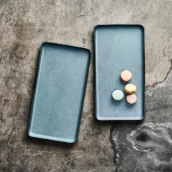 Raw schotel 18x34 cm 2-pack, Northern green