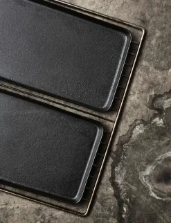 Raw schotel 18x34 cm 2-pack, Titanium Black