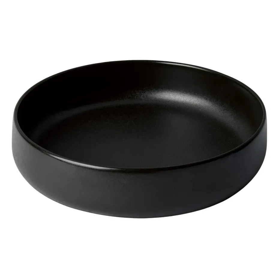 Raw serveerschaal Ø30cm, Titanium Black