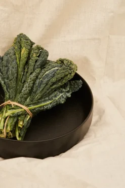 Raw serveerschaal Ø30cm, Titanium Black