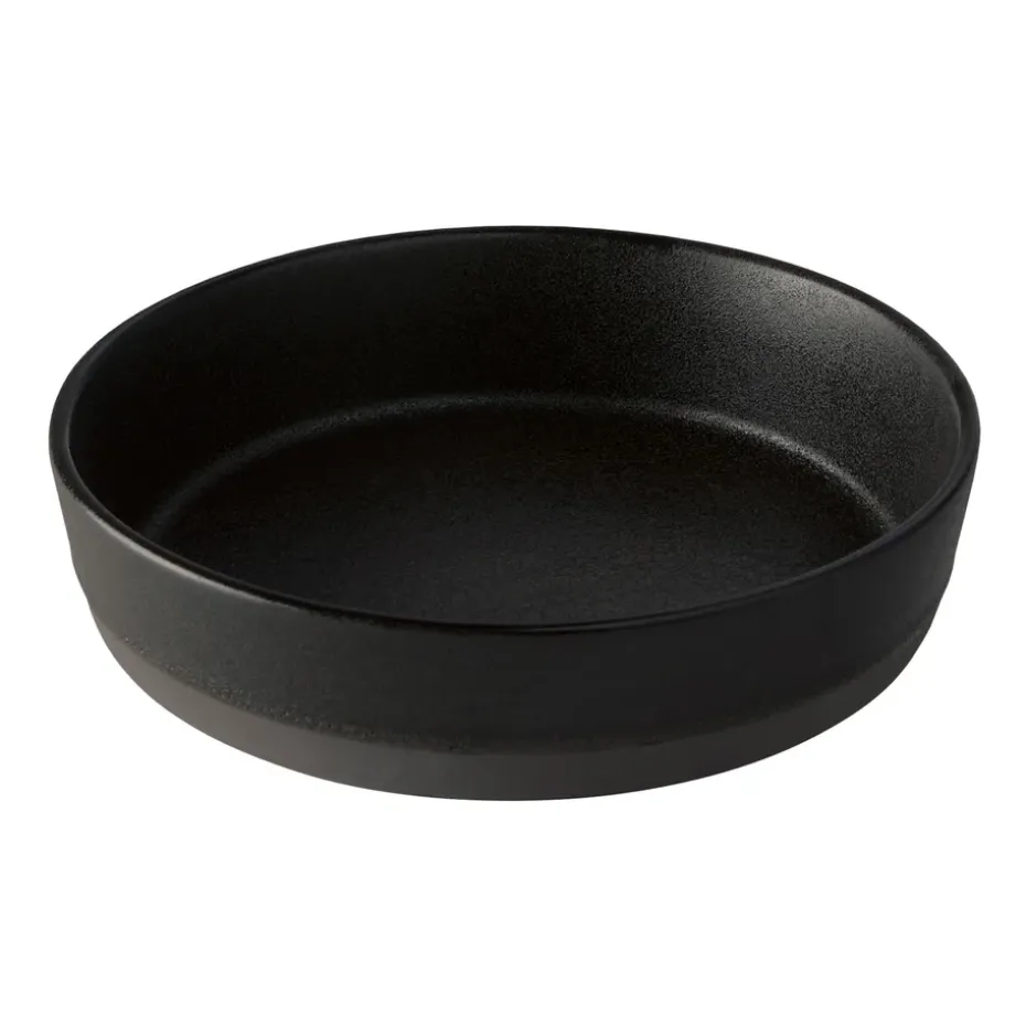 Raw soepbord Ø19,4 cm., Titanium black