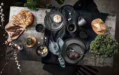 Raw soepbord Ø19,4 cm., Titanium black