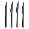 Raw steakmessenset 4-pack, Zwart