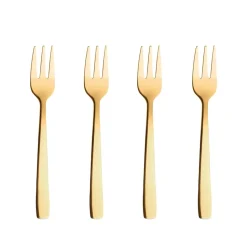 Raw taartvork 4-delig, Goud