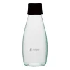 Retap Go 05 glazen fles schroefdop 50 cl, Black