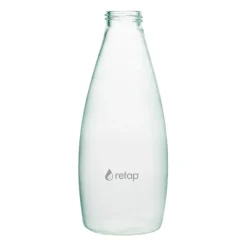 Retap Go 08 glazen fles schroefdop 80 cl, Black