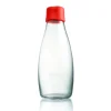 Retap waterfles 0,5 l., Rood