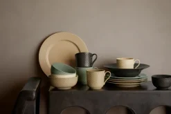 Rhombe Earth dinerbord Ø27 cm, Marble