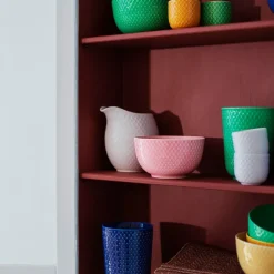 Rhombe eierdop Ø5 cm, Roze