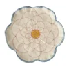 Rice Flower bord Ø19,5 cm, Blue border