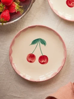 Rice keramiekbord Ø15 cm, Cherry