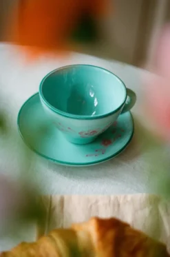 Rice keramische theekop, Vine