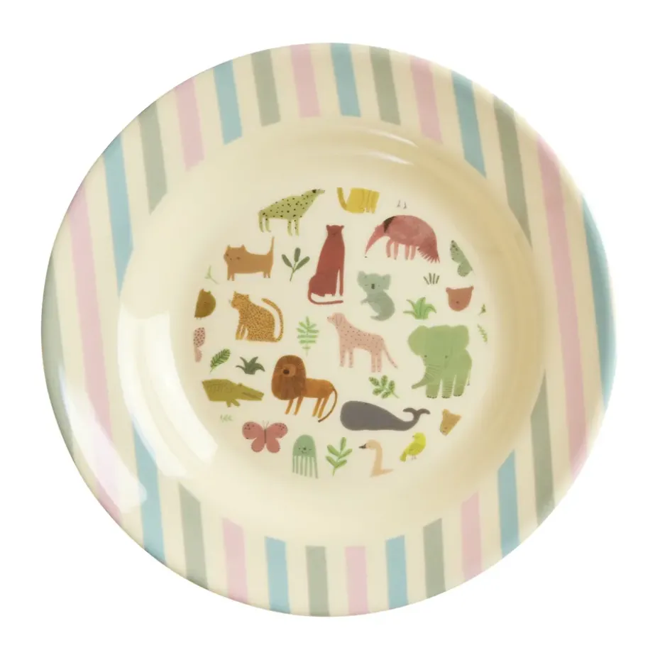 Rice kinderkom melamine Ø20 cm, Sweet Jungle Print
