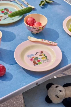 Rice kinderkom melamine Ø20 cm, Pink