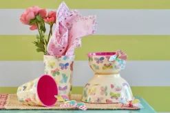 Rice melaminebeker hoog, Butterfly