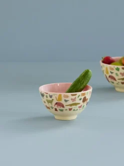 Rice melaminekom small, Sweet Jungle Print-Soft Pink