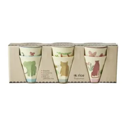 Rice melaminekop small 6-pack, Sweet Jungle