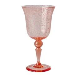 Rice wijnglas bubble design 36 cl, Peach