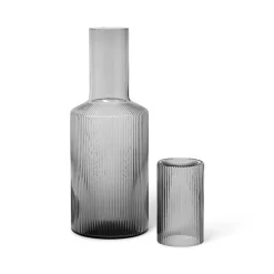 Ripple deksel, Smoked grey