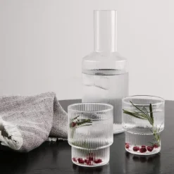 Ripple karaf, helder