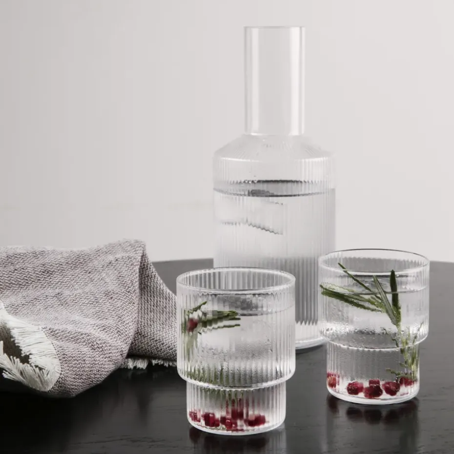 Ripple karaf, helder