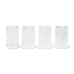 Ripple verrines glaas 14 cl 4-pack, Clear