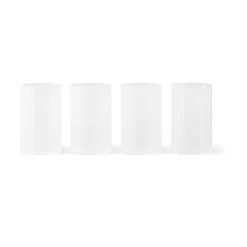 Ripple verrines glaas 14 cl 4-pack, Frosted