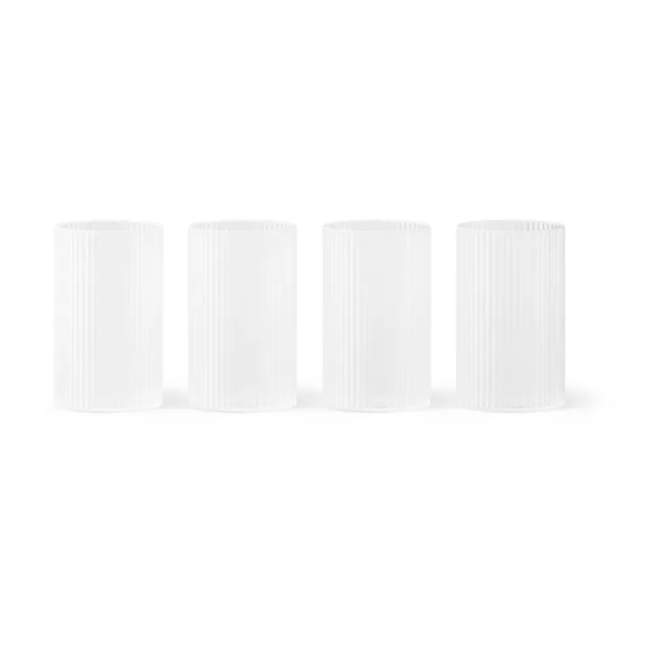 Ripple verrines glaas 14 cl 4-pack, Frosted
