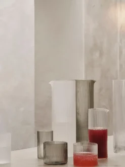 Ripple waterkaraf 1,12 L, Smoked grey