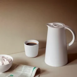 Rise thermoskan 1 L, White