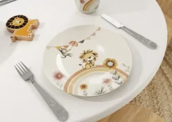 Roar like a Lion kinderbord Ø21,5 cm, Multi