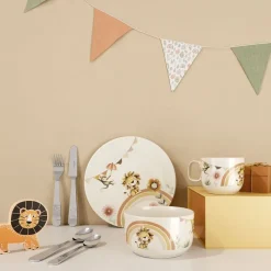 Roar like a Lion kinderservies, 7-delig