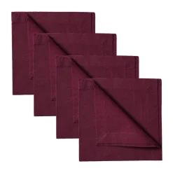 Robert servet 4-pack, Bourgondisch rood