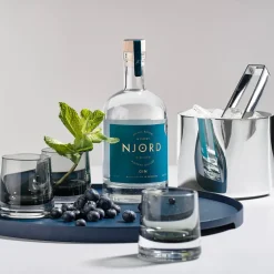 Rocks ijsemmer met tang, Glanzend