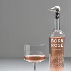 Rocks wijnstopper 3,2x6,4 cm, Warm grey