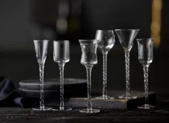 Rom borrelglas 2,5-5 cl 6-delig, Transparant