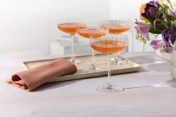 Rose Garden champagnecoupe 12 cl 4-pack, Helder