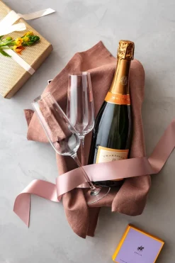 Rose Garden champagneglas 4-pack 29 cl, Transparant