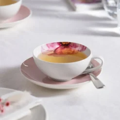 Rose Garden theekop, Wit