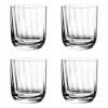 Rose Garden waterglas 4-pack 39 cl, Transparant