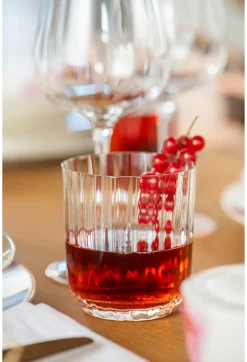 Rose Garden waterglas 4-pack 39 cl, Transparant